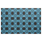 Blue Hydrangea - Mandala Stoff (Fat Quarter (45,7 x 55,9 cm))