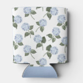Blue Hydrangea Mit Monogramm Dosenkühler (Rückseite)