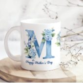 Blue Hydrangea Mothers Day Coffee Mug Kaffeetasse