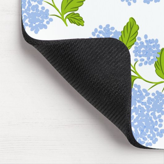 Blue Hydrangea Mousepad (Ecke)