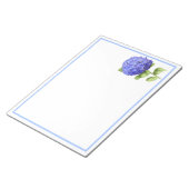 Blue Hydrangea Notizblock (angewinkelt)
