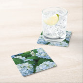 Blue Hydrangea Paper Untersetzer (Vor Ort)