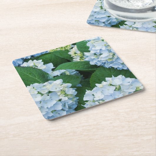 Blue Hydrangea Paper Untersetzer (angewinkelt)