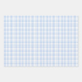 Blue Hydrangea Pattern Watercolor Floral Botanical Geschenkpapier Set (Vorderseite 2)