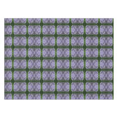 Blue Hydrangea Petals Abstrakt Floral Tischdecke (Vorderseite (Horizontal))