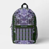 Blue Hydrangea Petals Abstrakt Personalisiert