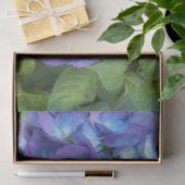 Blue Hydrangea Petals Floral Seidenpapier (Geschenk)