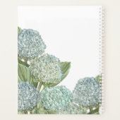 Blue Hydrangea Planer (Rückseite)