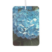 Blue Hydrangea Portrait Rectangle Air Freshener Autolufterfrischer (Vorderseite)