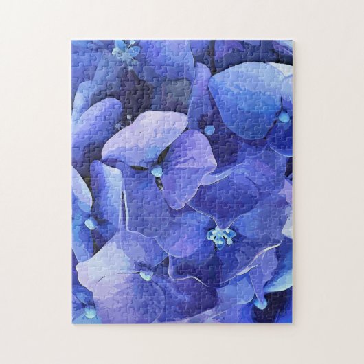 BLUE HYDRANGEA PUZZLE (Vertikal)