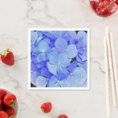 Blue Hydrangea Serviette (Beispiel)