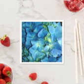 Blue Hydrangea Serviette (Beispiel)