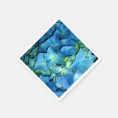 Blue Hydrangea Serviette (Ecke)