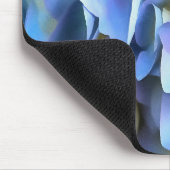 Blue Hydrangea Shrub Artistic Bossom Mousepad (Ecke)