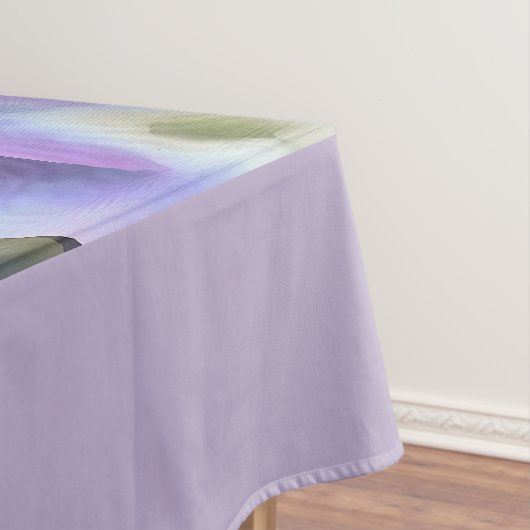 Blue Hydrangea Shrub Artistic Bossom Tischdecke (Beispiel)