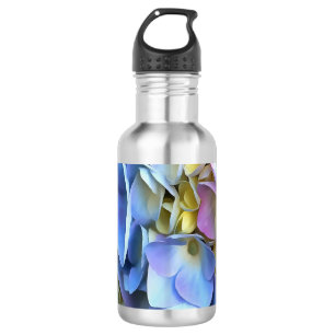 Blue Hydrangea Shrub Artistic Bossom Trinkflasche