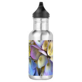 Blue Hydrangea Shrub Artistic Bossom Trinkflasche (Rechts)