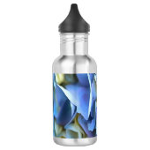Blue Hydrangea Shrub Artistic Bossom Trinkflasche (Links)