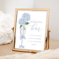 Blue Hydrangea, Silver Mimosa Bar Dusche