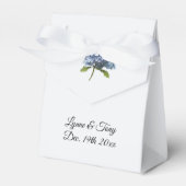 Blue Hydrangea Single Stem Theme Gevor Box Geschenkschachtel (Vorderseite)
