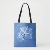 Blue Hydrangea Starfish Beach Hochzeitsgeschenktas Tasche (Vorderseite)
