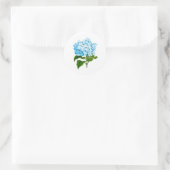 Blue Hydrangea Stickers (Tasche)