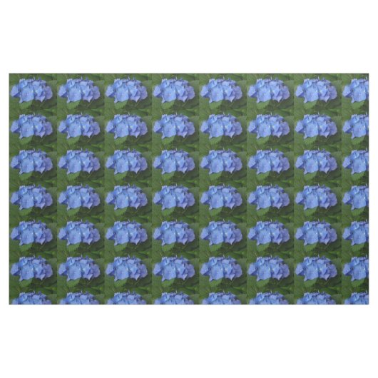 Blue Hydrangea Stoff (Fat Quarter (45,7 x 55,9 cm))