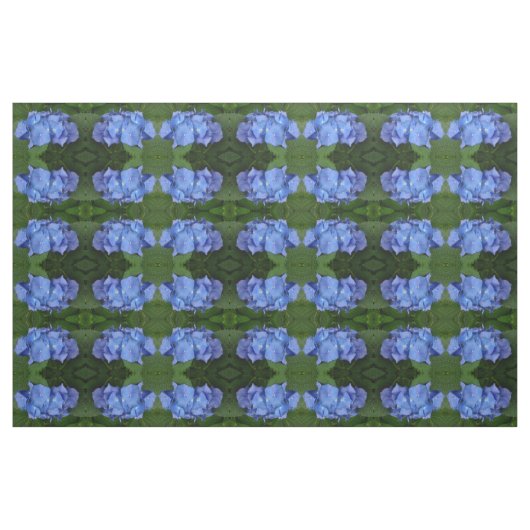 Blue Hydrangea Stoff (Fat Quarter (45,7 x 55,9 cm))