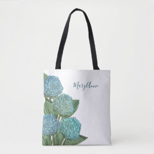 Blue Hydrangea Tasche