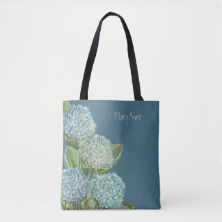 Blue Hydrangea Tasche