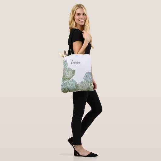 Blue Hydrangea Tasche (Am Model)