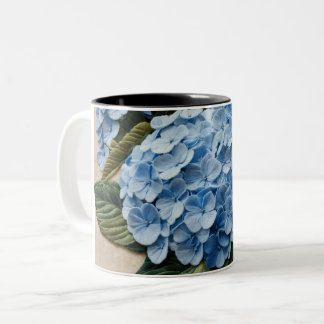 Blue Hydrangea Tasse