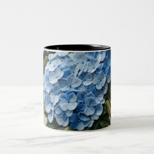 Blue Hydrangea Tasse (Mittel)