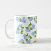 Blue Hydrangea-Tasse Kaffeetasse (Links)