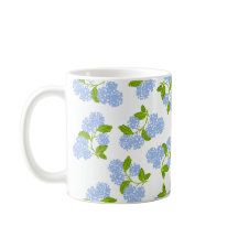 Blue Hydrangea-Tasse
