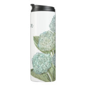 Blue Hydrangea Thermosbecher (Nach rechts gedreht)