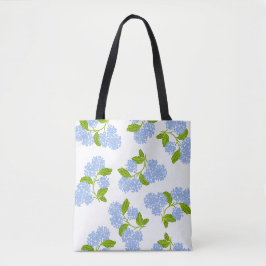 Blue Hydrangea Tote Bag Tasche