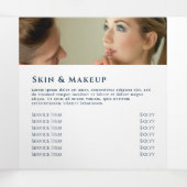 Blue Hydrangea Trifold Broschüre (Innenseite Mitte)