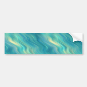 Blue Hydrangea Wavy Texture Autoaufkleber