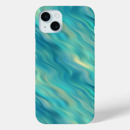 Blue Hydrangea Wavy Texture Case-Mate iPhone Hülle