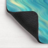 Blue Hydrangea Wavy Texture Mousepad (Ecke)