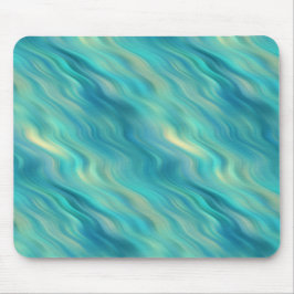 Blue Hydrangea Wavy Texture Mousepad