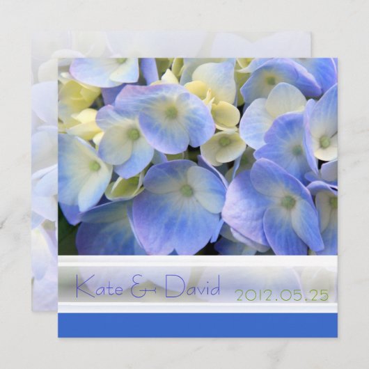 ©Blue Hydrangea Wedding/All-Occasion (Vorne/Hinten)