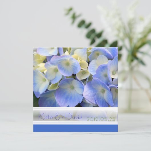 ©Blue Hydrangea Wedding/All-Occasion (Stehend Vorderseite)
