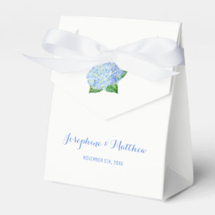 Blue Hydrangea Wedding Geschenkschachtel