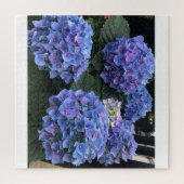 Blue Hydrangea Zigsaw Puzzle (Vertikal)