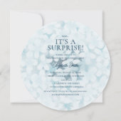 Blue Hydrangeas 18. Überraschung Geburtstagsparty Einladung (Vorderseite)