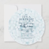 Blue Hydrangeas 21. Überraschung Geburtstagsparty Einladung (Vorderseite)