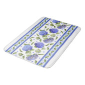 Blue Hydrangeas Badematte (Schrägansicht)