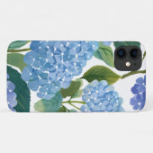 Blue Hydrangeas | Beautiful Floral Bush Case-Mate iPhone Hülle (Rückseite (Horizontal))